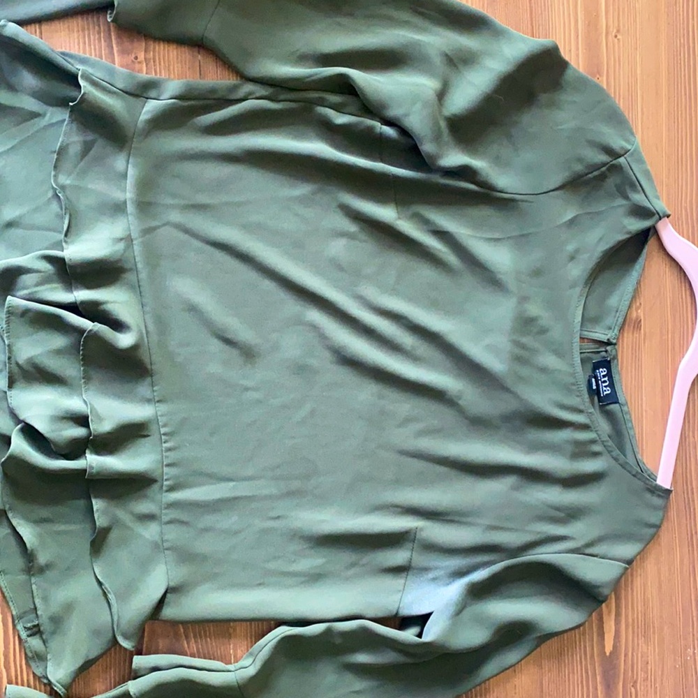 Army green A.n.a Blouse